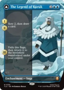 The Legend of Kuruk (foil) (borderless) - Avatar: The Last Airbender Varianten