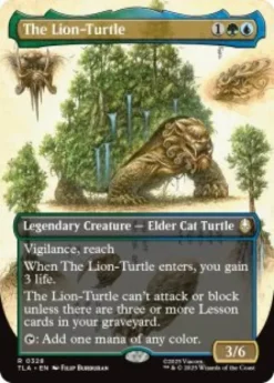 The Lion-Turtle (borderless) - Avatar: The Last Airbender Varianten