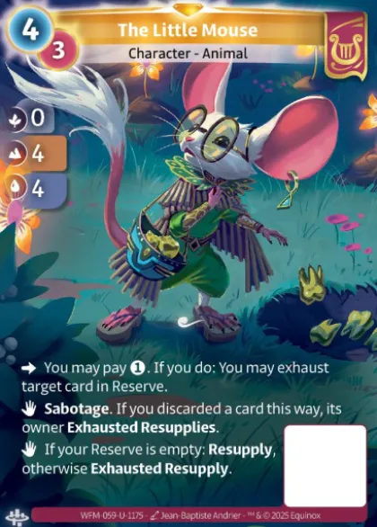 The Little Mouse (U-1175) - Altered Unique whispers