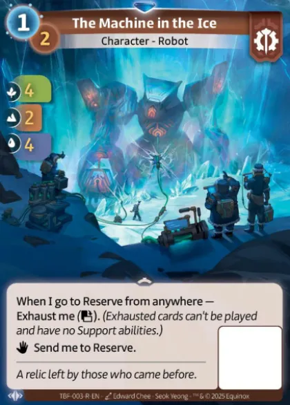 The Machine in the Ice (R) - Altered Trial by Frost