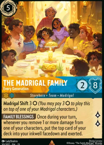 The Madrigal Family, Every Generation - Attack of the Vine
