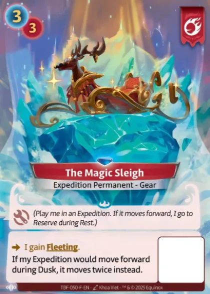 The Magic Sleigh (F) - Altered Trial by Frost