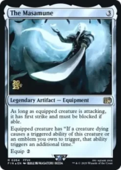 The Masamune (foil) - Final Fantasy Prerelease Promo's
