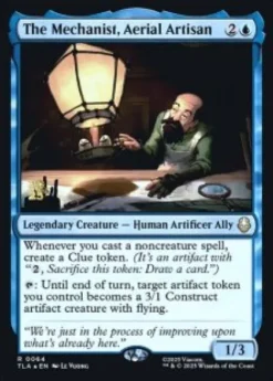 The Mechanist, Aerial Artisan (foil) - Avatar: The Last Airbender Prerelease Promo's