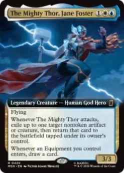 The Mighty Thor, Jane Foster (extended art) - Marvel Super Heroes Varianten