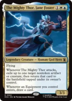 The Mighty Thor, Jane Foster (foil) - Marvel Super Heroes