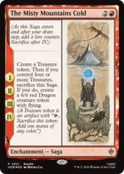 The Misty Mountains Cold (foil) - The Hobbit Promo's