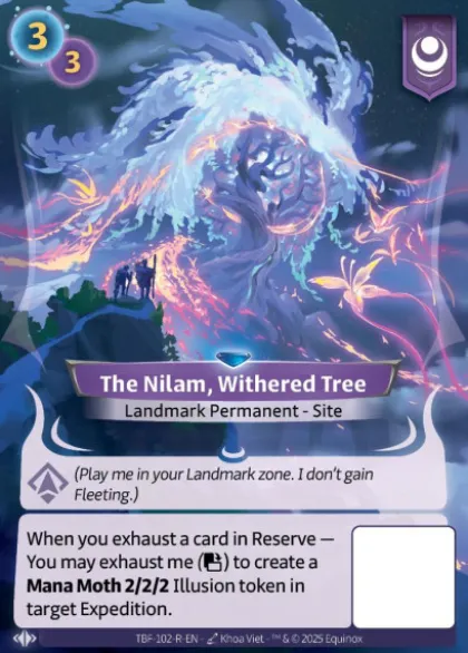 The Nilam, Withered Tree (R) - Altered Trial by Frost