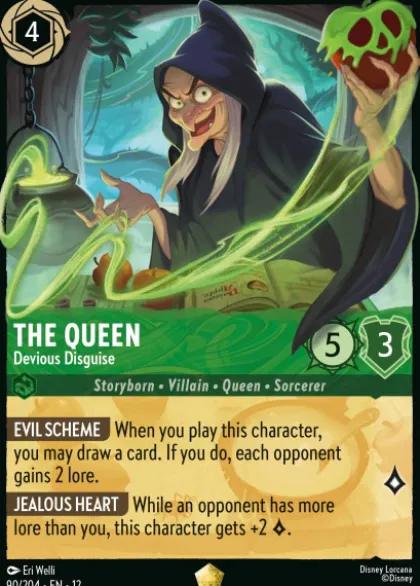 The Queen, Devious Disguise (foil) - Wilds Unknown