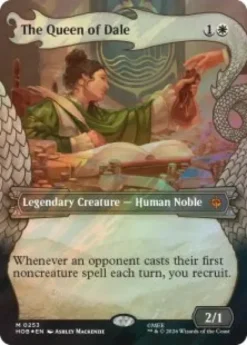 The Queen of Dale (#253) (surge foil) (borderless) - The Hobbit Varianten
