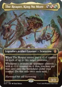 The Reaper, King No More (foil) (borderless) - Lorwyn Eclipsed Commander