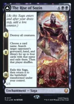 The Rise of Sozin (foil) - Avatar: The Last Airbender Prerelease Promo's