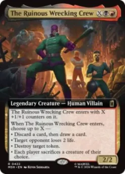The Ruinous Wrecking Crew (extended art) - Marvel Super Heroes Varianten