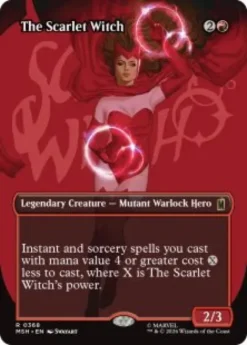 The Scarlet Witch (#368) (borderless) - Marvel Super Heroes Varianten