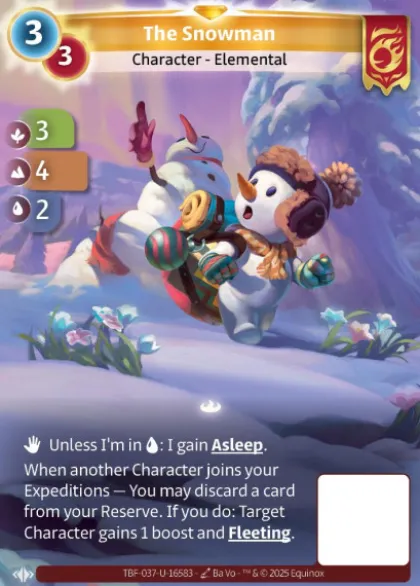 The Snowman (U-16583) - Altered Trial by Frost