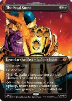 The Soul Stone (#243) (foil) (borderless) - Marvel's Spider-Man Varianten