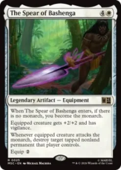 The Spear of Bashenga - Marvel Super Heroes Commander