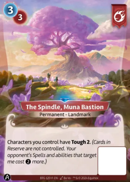 The Spindle, Muna Bastion (F) - Altered Kickstarter