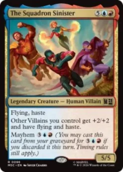 The Squadron Sinister (surge foil) - Marvel Super Heroes Commander
