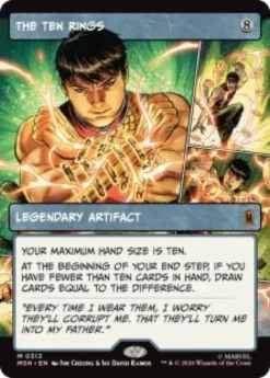 The Ten Rings (borderless) - Marvel Super Heroes Varianten