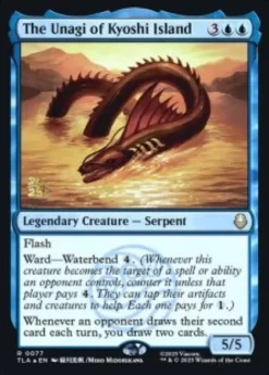 The Unagi of Kyoshi Island (foil) - Avatar: The Last Airbender Prerelease Promo's