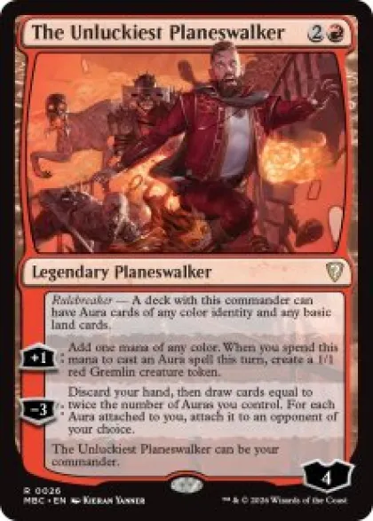 The Unluckiest Planeswalker - Mystery Booster Commander Edition