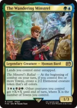 The Wandering Minstrel (foil) - Final Fantasy