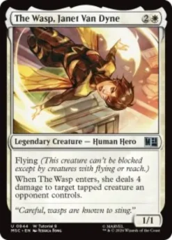The Wasp, Janet Van Dyne - Marvel Super Heroes Commander