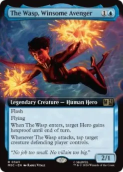 The Wasp, Winsome Avenger (extended art) - Marvel Super Heroes Commander Varianten