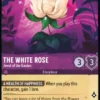 The White Rose, Jewel of the Garden (foil) - Azurite Sea