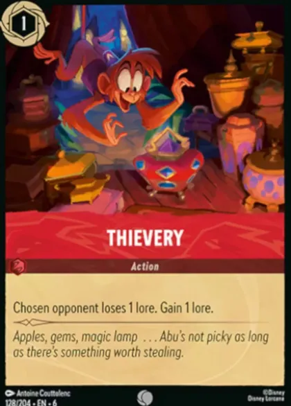Thievery (foil) - Azurite Sea