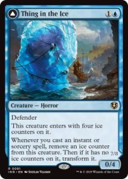 Thing in the Ice (foil) - Innistrad Remastered