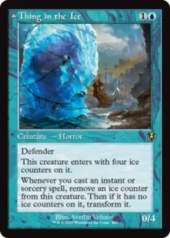 Thing in the Ice (showcase) - Innistrad Remastered Varianten