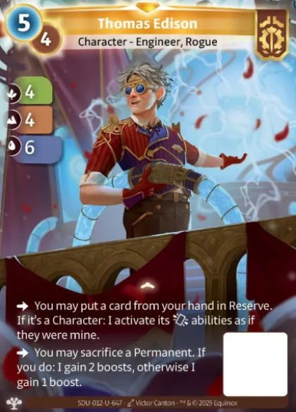 Thomas Edison (U-647) - Seeds of Unity Unique