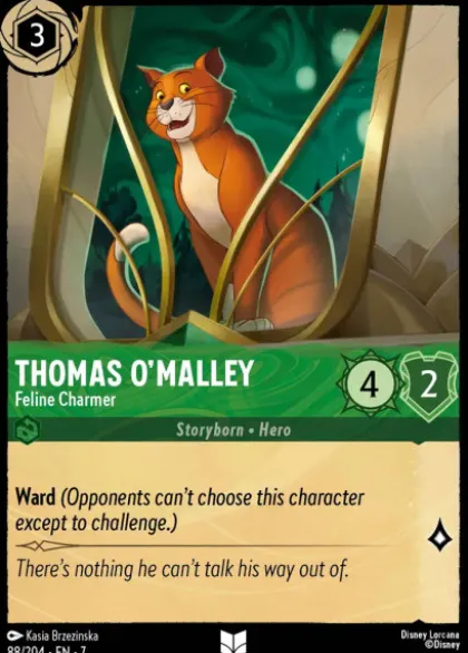 Thomas O'Malley, Feline Charmer (foil) - Archazia's island