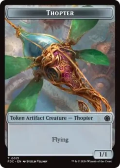 Thopter token (1/1) - Foundations Commander Decks