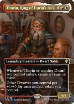 Thorin, King of Durin's Folk (foil) (borderless) - The Hobbit Eternal