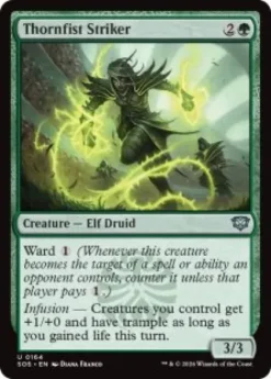 Thornfist Striker (foil) - Secrets of Strixhaven