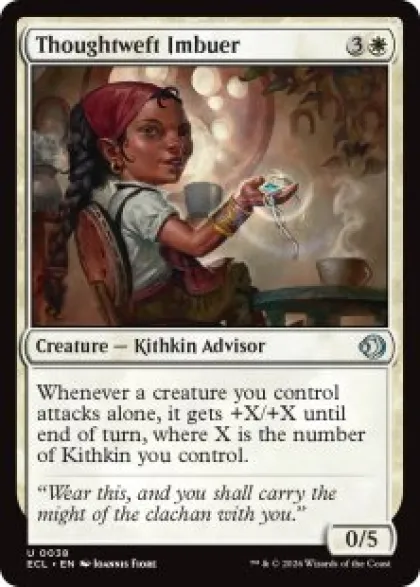 Thoughtweft Imbuer (foil) - Lorwyn Eclipsed