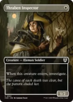 Thraben Inspector (borderless) - Innistrad Remastered Varianten