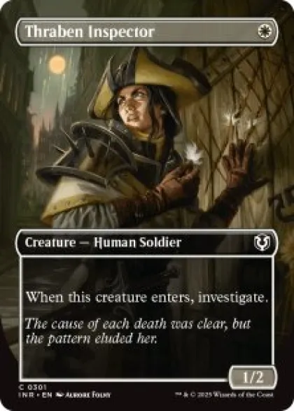Thraben Inspector (borderless) - Innistrad Remastered Varianten