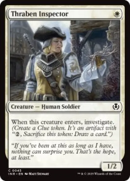 Thraben Inspector (foil) - Innistrad Remastered