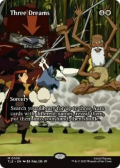Three Dreams (borderless) - Avatar: The Last Airbender Eternal Varianten