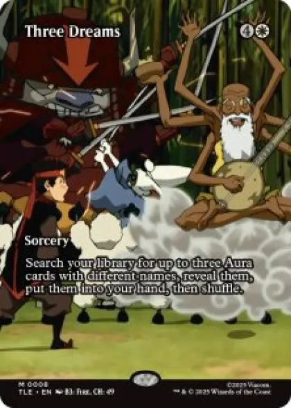 Three Dreams (borderless) - Avatar: The Last Airbender Eternal Varianten