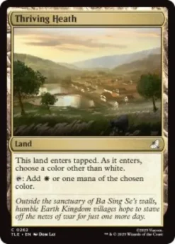 Thriving Heath (foil) - Avatar: The Last Airbender Eternal