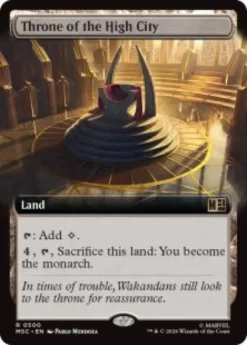 Throne of the High City (extended art) - Marvel Super Heroes Commander Varianten