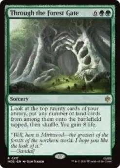Through the Forest Gate (foil) - The Hobbit