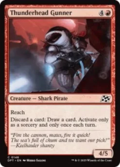 Thunderhead Gunner (foil) - Aetherdrift
