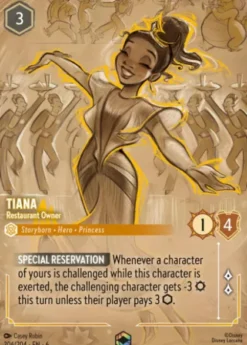 Tiana, Restaurant Owner (foil) (borderless) - Azurite Sea