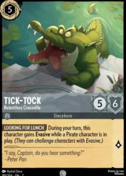 Tick-Tock, Relentless Crocodile - Archazia's island